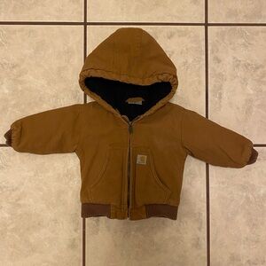 6M Infant Girl/Boy Tan Carhartt Jackett
